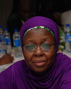 Head of Inspection, Monitoring and Quality Assurance Pharm.(Mrs) Omar Amina Shekarau